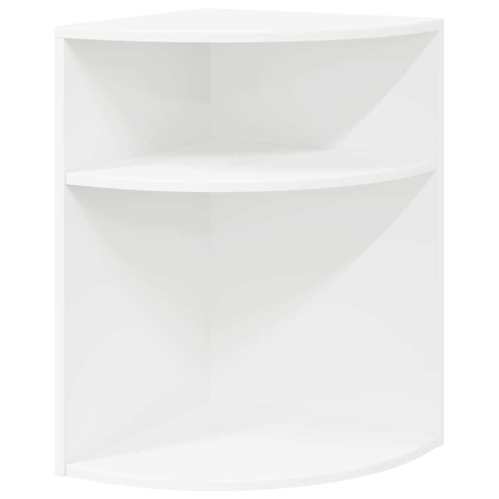 End Table Λευκό 39,7 x 39,7 x 60 εκ Επεξεργασμένο ξύλο - Pakobazaar