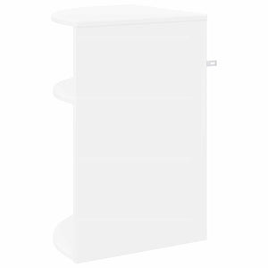 End Table Λευκό 39,7 x 39,7 x 60 εκ Επεξεργασμένο ξύλο - Pakobazaar
