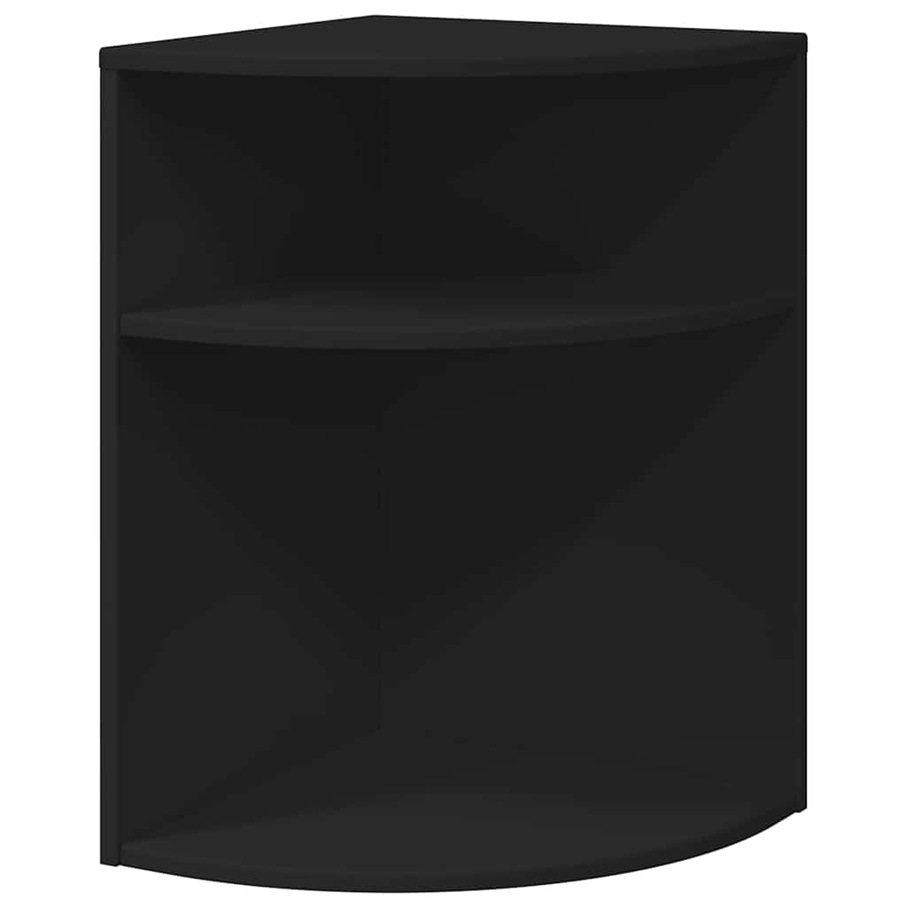 End Table Μαύρο 39,7 x 39,7 x 60 εκ Επεξεργασμένο ξύλο - Pakobazaar