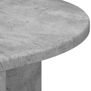 End Table Σκυρόδεμα Γκρι 39,7 x 39,7 x 60 εκ Επεξεργασμένο ξύλο - Pakobazaar