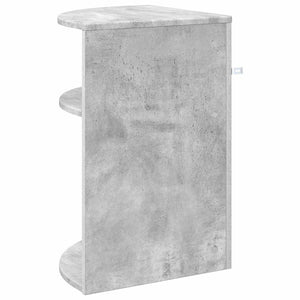 End Table Σκυρόδεμα Γκρι 39,7 x 39,7 x 60 εκ Επεξεργασμένο ξύλο - Pakobazaar