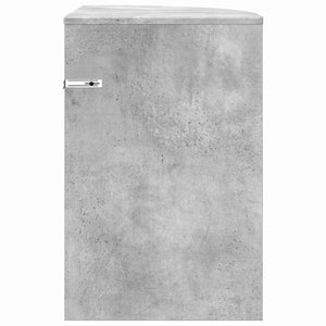 End Table Σκυρόδεμα Γκρι 39,7 x 39,7 x 60 εκ Επεξεργασμένο ξύλο - Pakobazaar