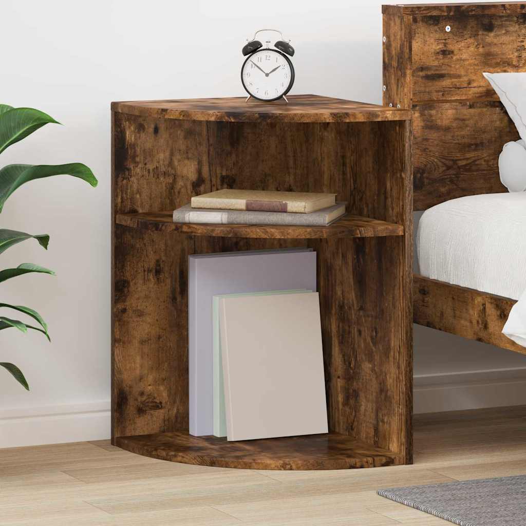 End Table Καπνιστό Δρύς 39,7 x 39,7 x 60 εκ Επεξεργασμένο ξύλο - Pakobazaar