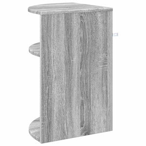 End Table Γκρίζο Σονομα 39,7 x 39,7 x 60 εκ Επεξεργασμένο ξύλο - Pakobazaar