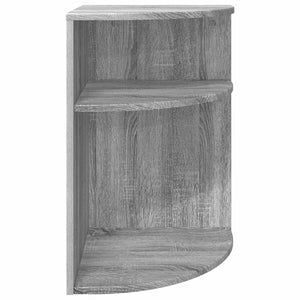 End Table Γκρίζο Σονομα 39,7 x 39,7 x 60 εκ Επεξεργασμένο ξύλο - Pakobazaar