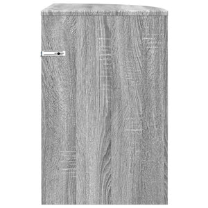 End Table Γκρίζο Σονομα 39,7 x 39,7 x 60 εκ Επεξεργασμένο ξύλο - Pakobazaar