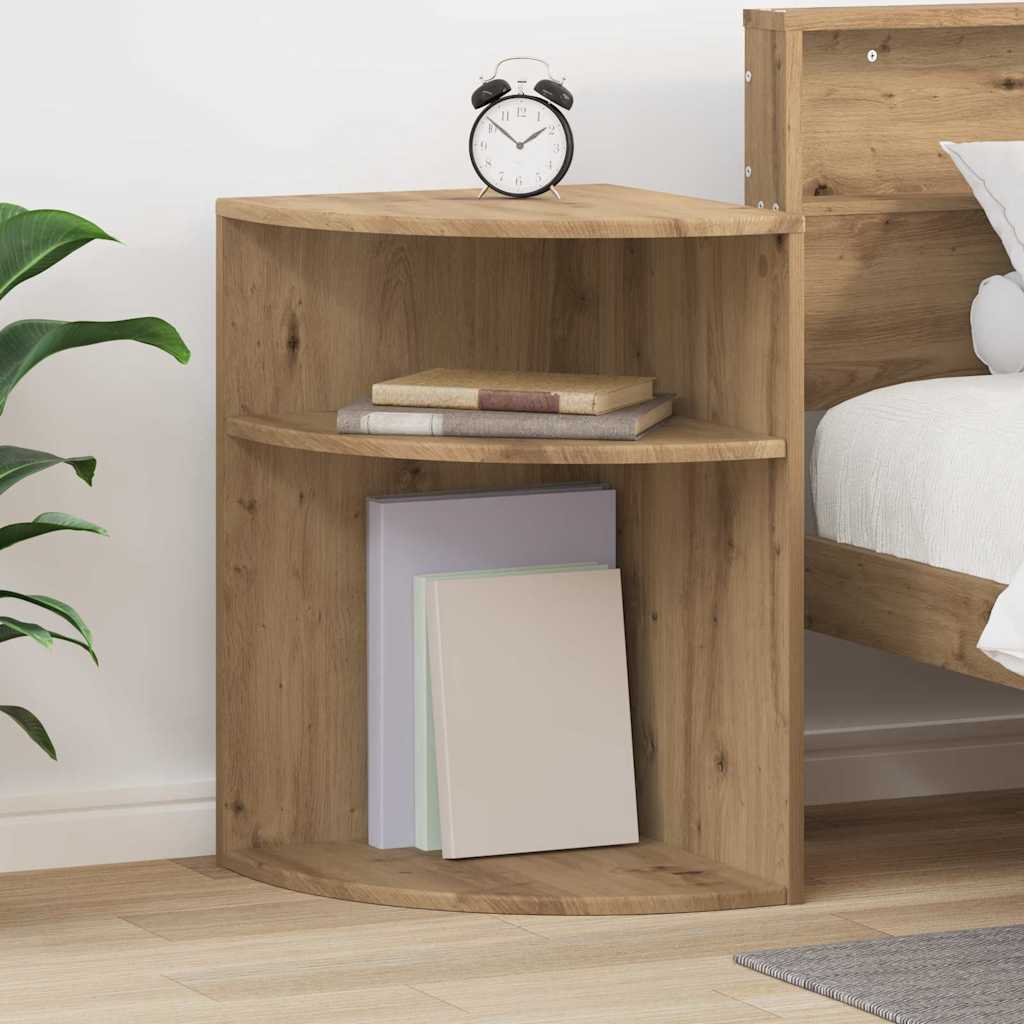 End Table Artisan Oak 39,7 x 39,7 x 60 εκ Επεξεργασμένο ξύλο - Pakobazaar