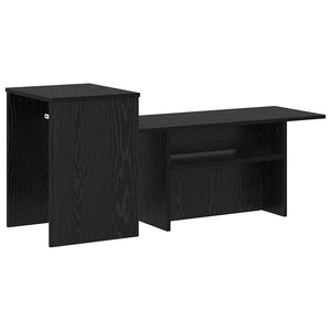 Τραπέζι κονσόλας Μαύρη Οξυά 91,5 x 35 x 38,5 εκ - Pakobazaar