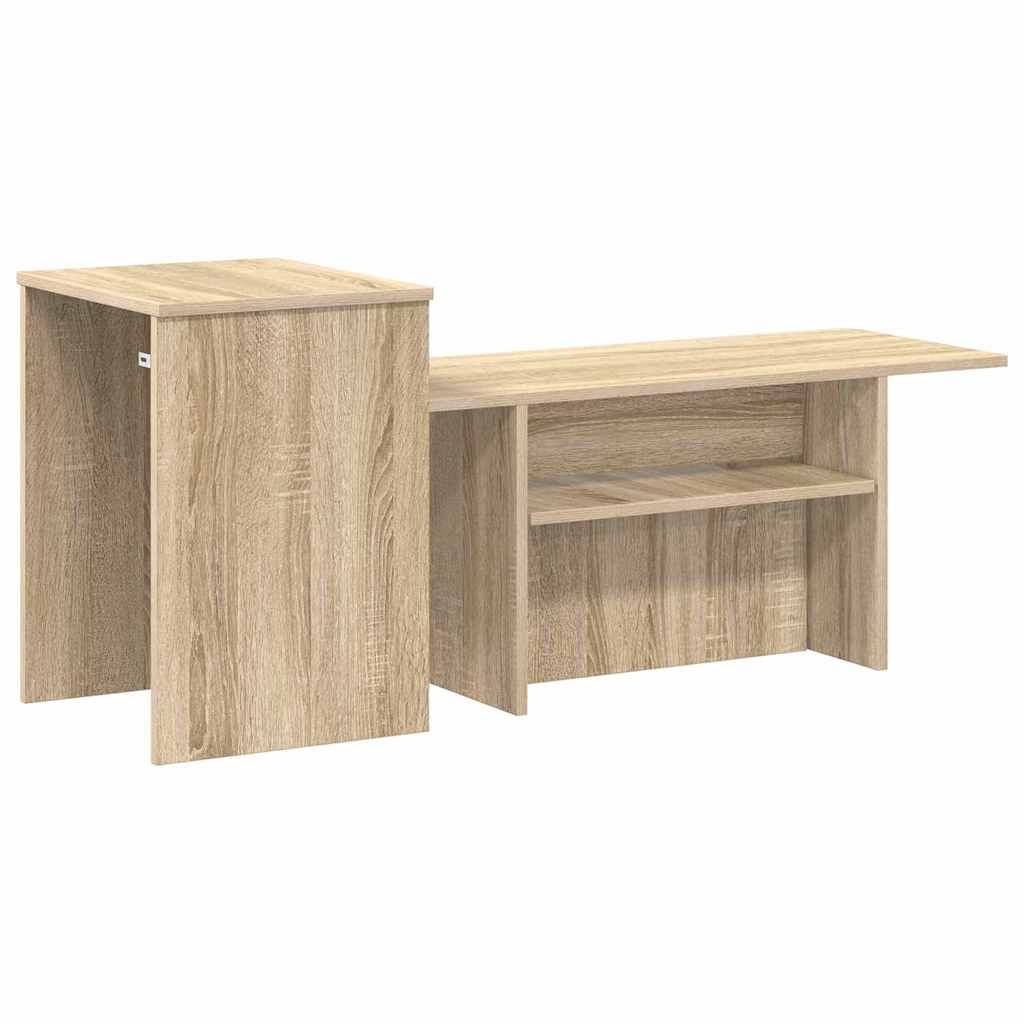 Τραπέζι κονσόλας Δρύς Sonoma 91,5 x 35 x 38,5 εκ - Pakobazaar