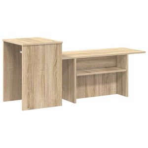Τραπέζι κονσόλας Δρύς Sonoma 91,5 x 35 x 38,5 εκ - Pakobazaar