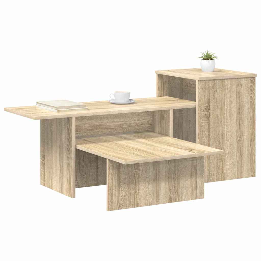 Τραπέζι κονσόλας Δρύς Sonoma 91,5 x 35 x 38,5 εκ - Pakobazaar