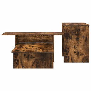 Τραπέζι κονσόλας Καπνιστό Δρύς 91,5 x 35 x 38,5 εκ - Pakobazaar