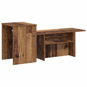 Τραπέζι κονσόλας Παλιό ξύλο 91,5 x 35 x 38,5 εκ - Pakobazaar