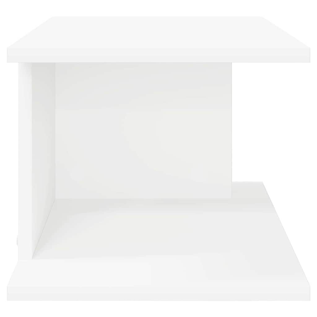 Κομοδίνο Λευκό 40 x 30 x 25 εκ Επεξεργασμένο ξύλο