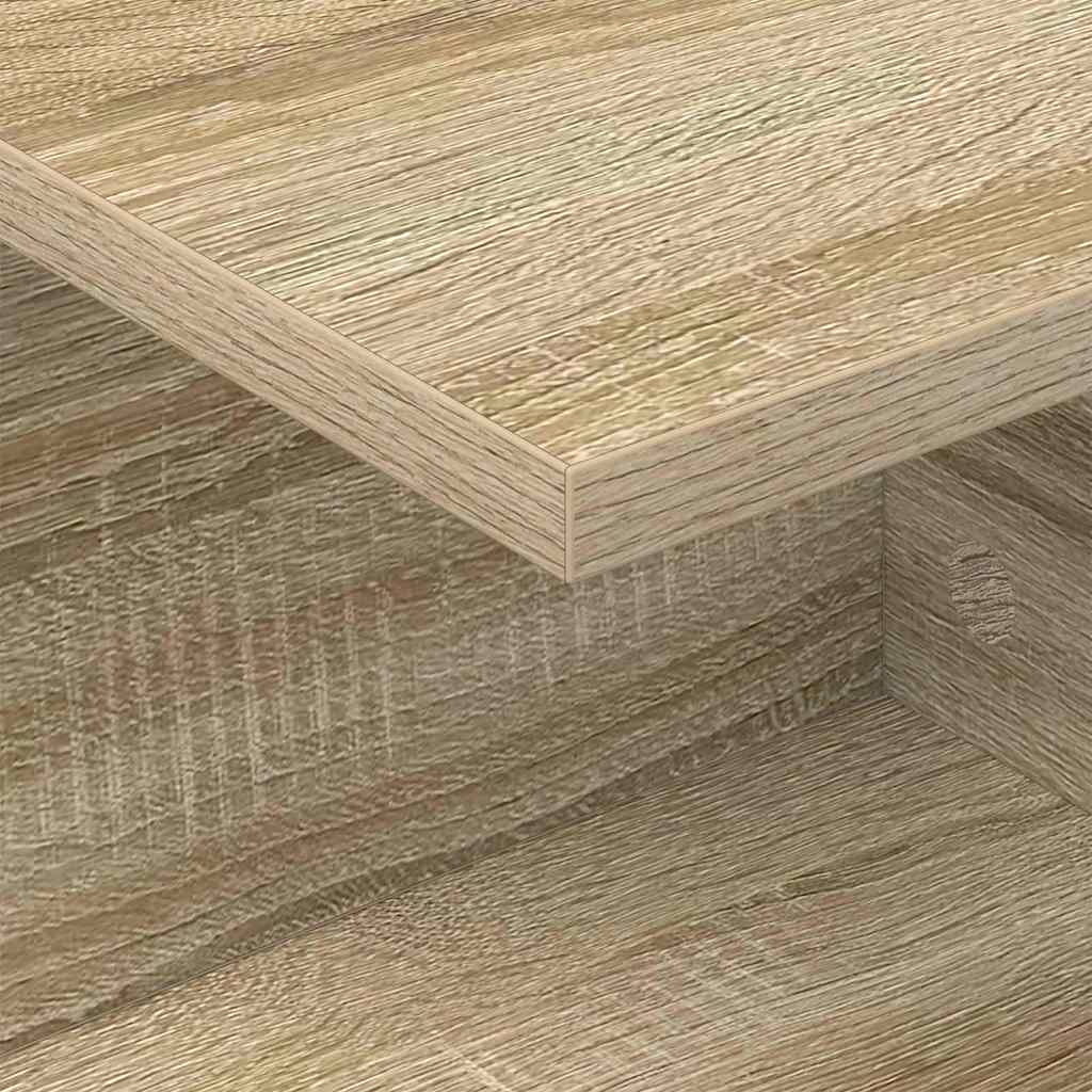 Κομοδίνο 2 pcs Δρύς Sonoma 40 x 30 x 25 εκ Επεξεργασμένο ξύλο