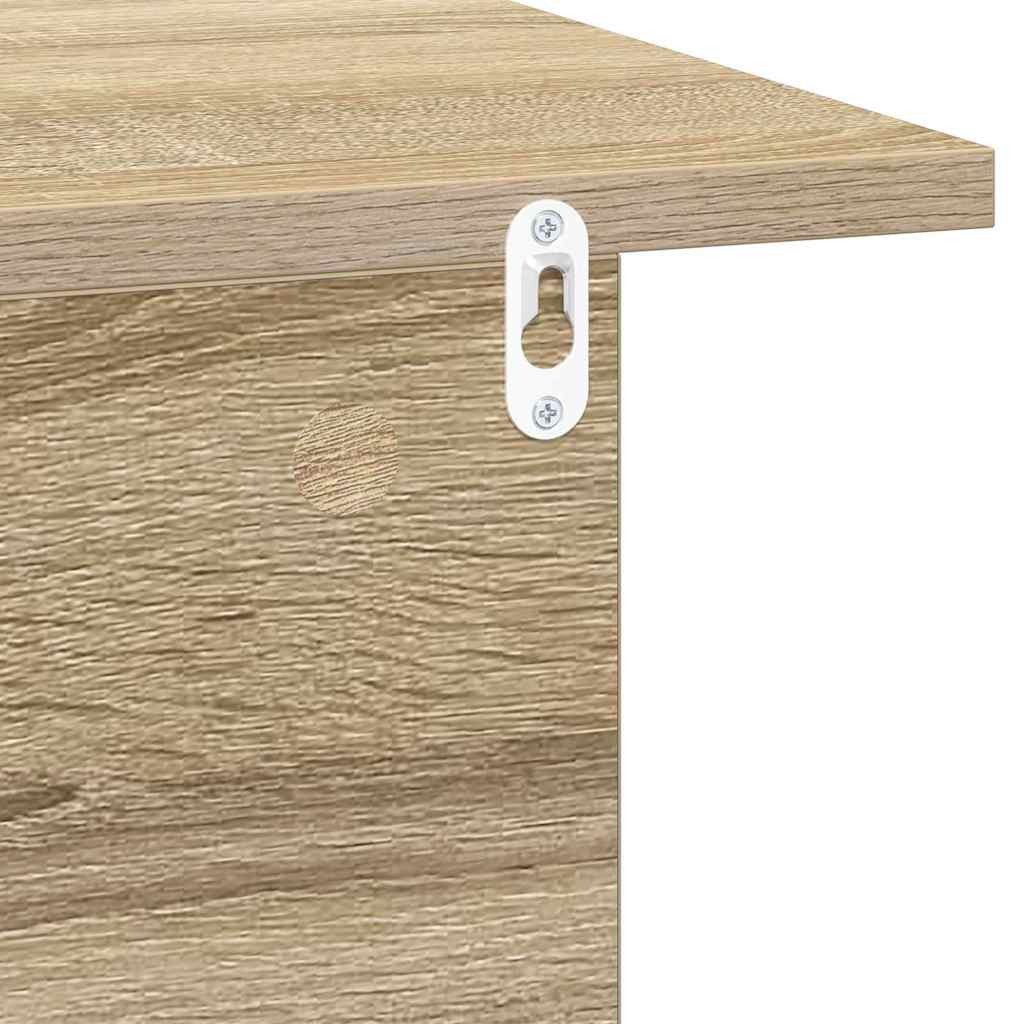 Κομοδίνο 2 pcs Δρύς Sonoma 40 x 30 x 25 εκ Επεξεργασμένο ξύλο