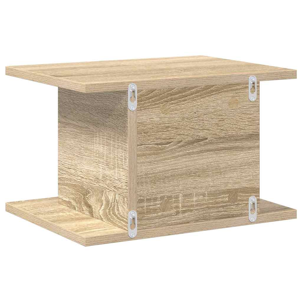 Κομοδίνο 2 pcs Δρύς Sonoma 40 x 30 x 25 εκ Επεξεργασμένο ξύλο