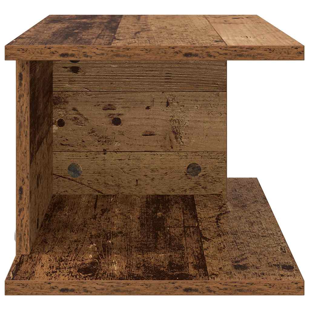 Κομοδίνο 2 pcs Παλιό ξύλο 40 x 30 x 25 εκ Επεξεργασμένο ξύλο