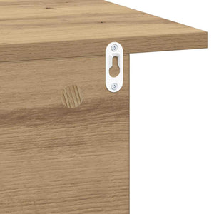 Κομοδίνο 2 τμχ. Artisan Oak 40 x 30 x 25 εκ Επεξεργασμένο Ξύλο