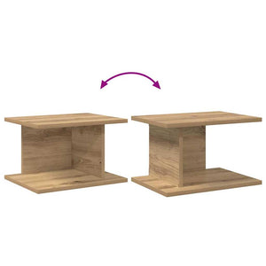Κομοδίνο 2 τμχ. Artisan Oak 40 x 30 x 25 εκ Επεξεργασμένο Ξύλο