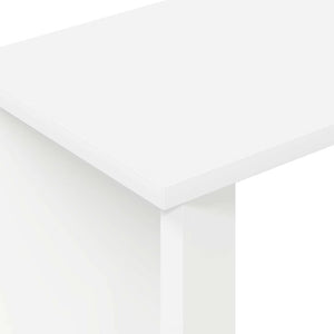 End Table Λευκό 35 x 25 x 50 εκ Επεξεργασμένο ξύλο - Pakobazaar