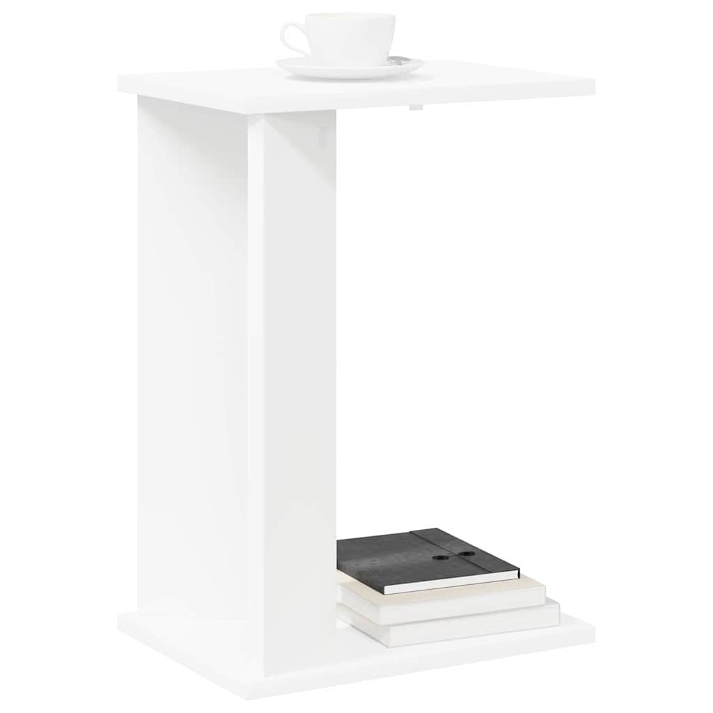 End Table Λευκό 35 x 25 x 50 εκ Επεξεργασμένο ξύλο - Pakobazaar