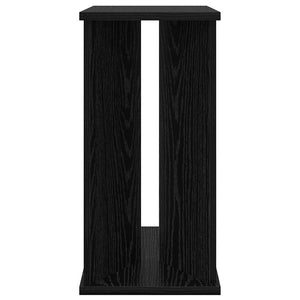 End Table Μαύρη Οξυά 35 x 25 x 50 εκ Επεξεργασμένο ξύλο - Pakobazaar