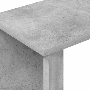 End Table Σκυρόδεμα Γκρι 35 x 25 x 50 εκ Επεξεργασμένο ξύλο - Pakobazaar