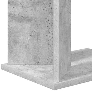 End Table Σκυρόδεμα Γκρι 35 x 25 x 50 εκ Επεξεργασμένο ξύλο - Pakobazaar