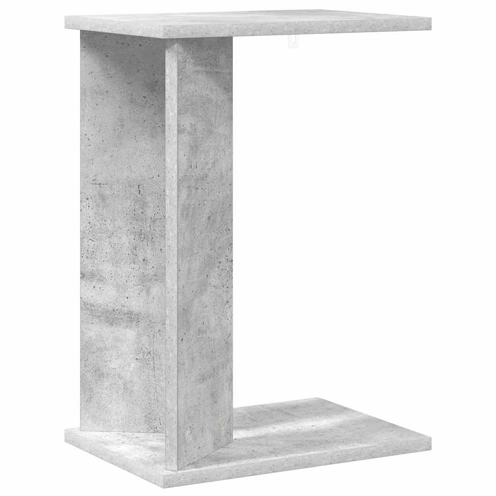 End Table Σκυρόδεμα Γκρι 35 x 25 x 50 εκ Επεξεργασμένο ξύλο - Pakobazaar