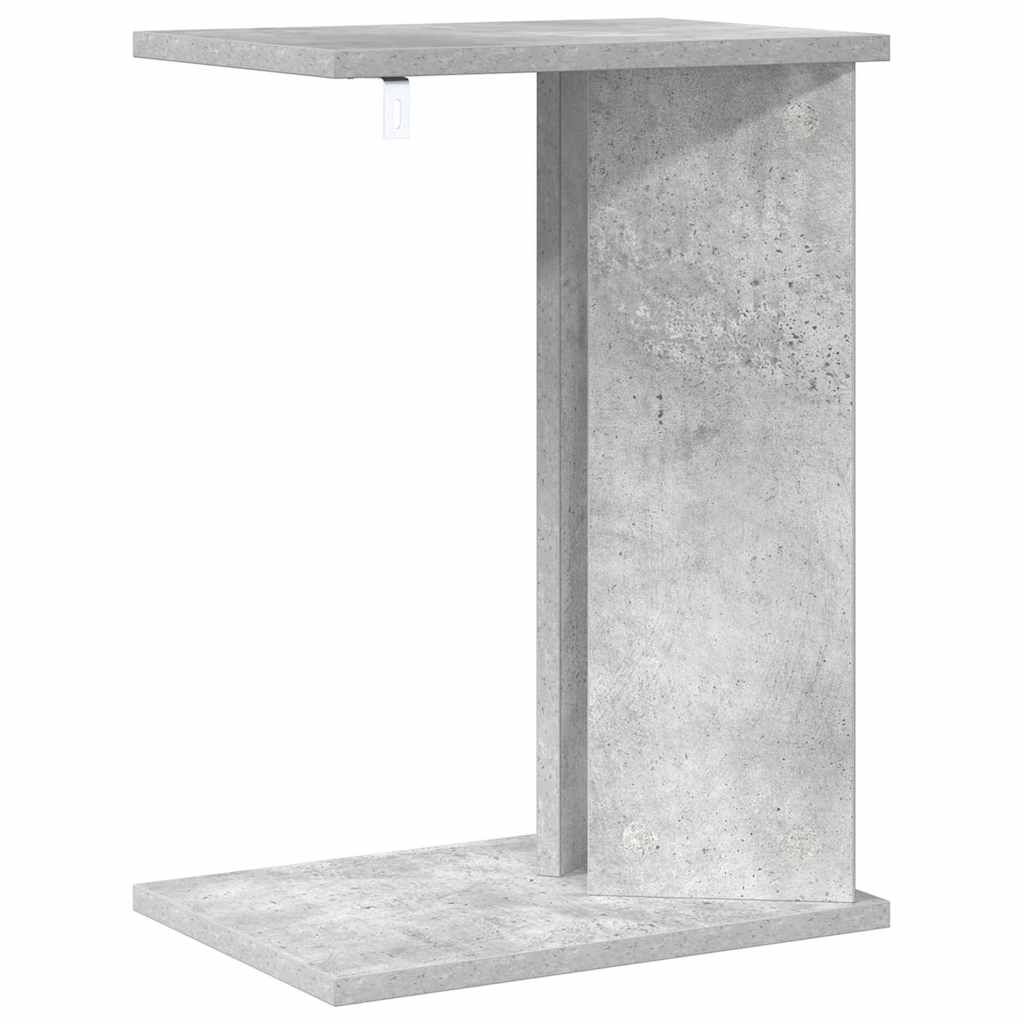 End Table Σκυρόδεμα Γκρι 35 x 25 x 50 εκ Επεξεργασμένο ξύλο - Pakobazaar