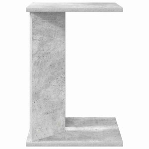End Table Σκυρόδεμα Γκρι 35 x 25 x 50 εκ Επεξεργασμένο ξύλο - Pakobazaar