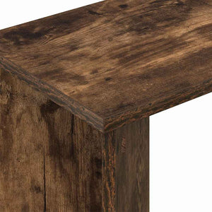 End Table Καπνιστό Δρύς 35 x 25 x 50 εκ Επεξεργασμένο ξύλο - Pakobazaar