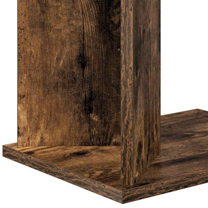 End Table Καπνιστό Δρύς 35 x 25 x 50 εκ Επεξεργασμένο ξύλο - Pakobazaar