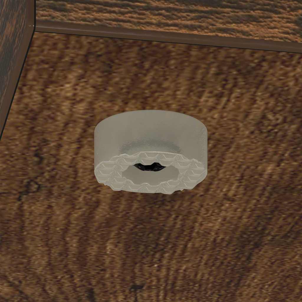 End Table Καπνιστό Δρύς 35 x 25 x 50 εκ Επεξεργασμένο ξύλο