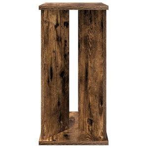 End Table Καπνιστό Δρύς 35 x 25 x 50 εκ Επεξεργασμένο ξύλο - Pakobazaar