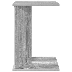 End Table Γκρίζο Σονομα 35 x 25 x 50 εκ Επεξεργασμένο ξύλο - Pakobazaar