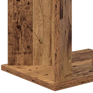 End Table Παλιό ξύλο 35 x 25 x 50 εκ Επεξεργασμένο Ξύλο