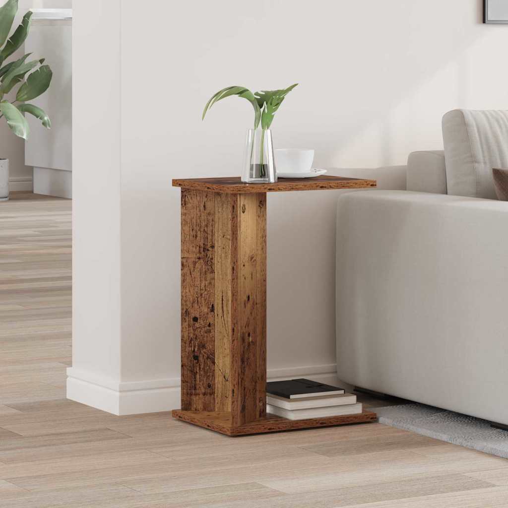 End Table Παλιό ξύλο 35 x 25 x 50 εκ Επεξεργασμένο ξύλο