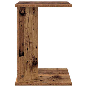 End Table Παλιό ξύλο 35 x 25 x 50 εκ Επεξεργασμένο Ξύλο