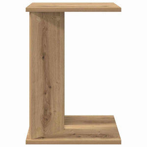 End Table Artisan Oak 35 x 25 x 50 εκ Επεξεργασμένο Ξύλο