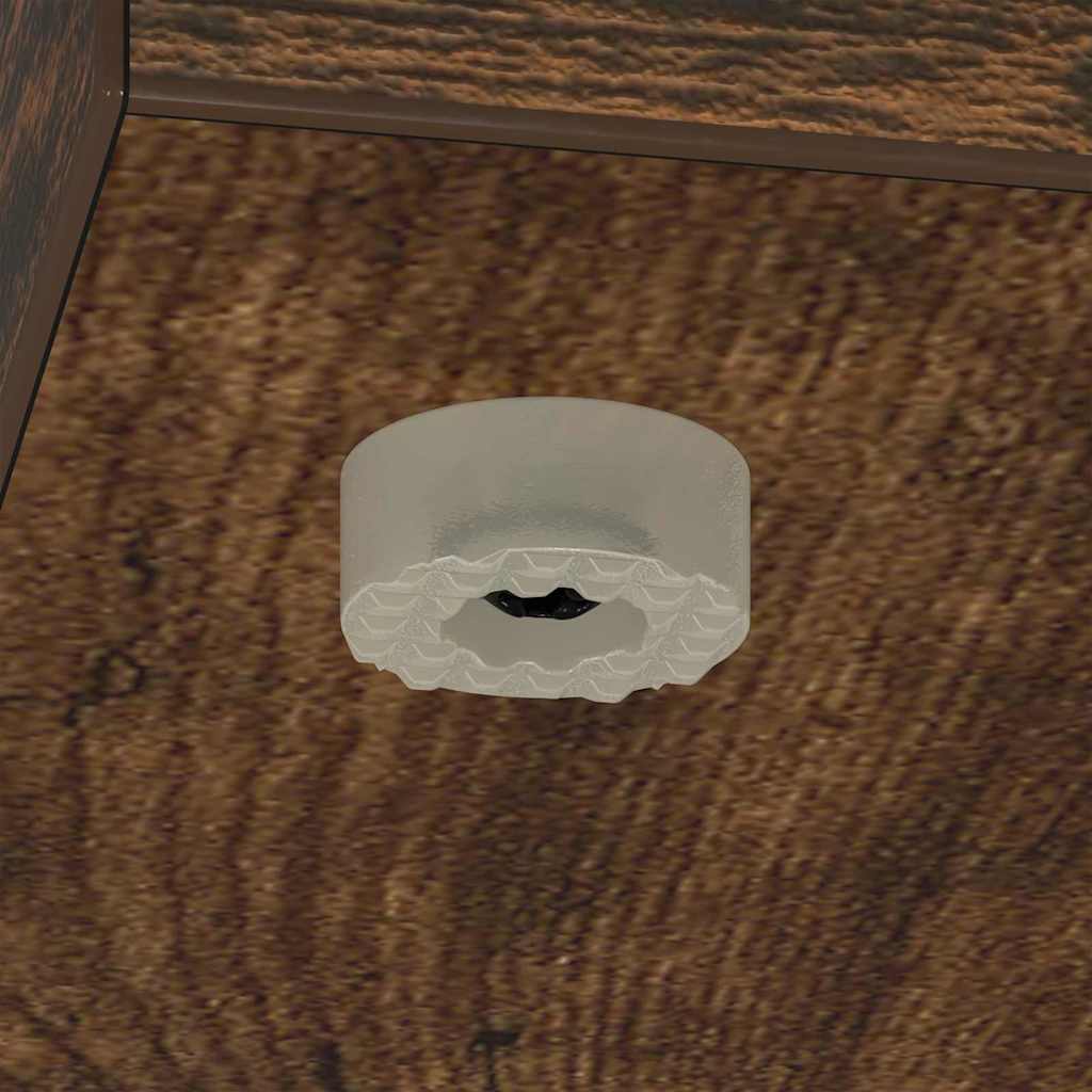 Τραπεζάκι σαλονιού Καπνιστό Δρύς 101,5 x 50 x 37 εκ.