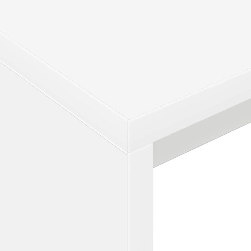 Γραφείο Λευκό 109 x 50 x 78 εκ Επεξεργασμένο ξύλο