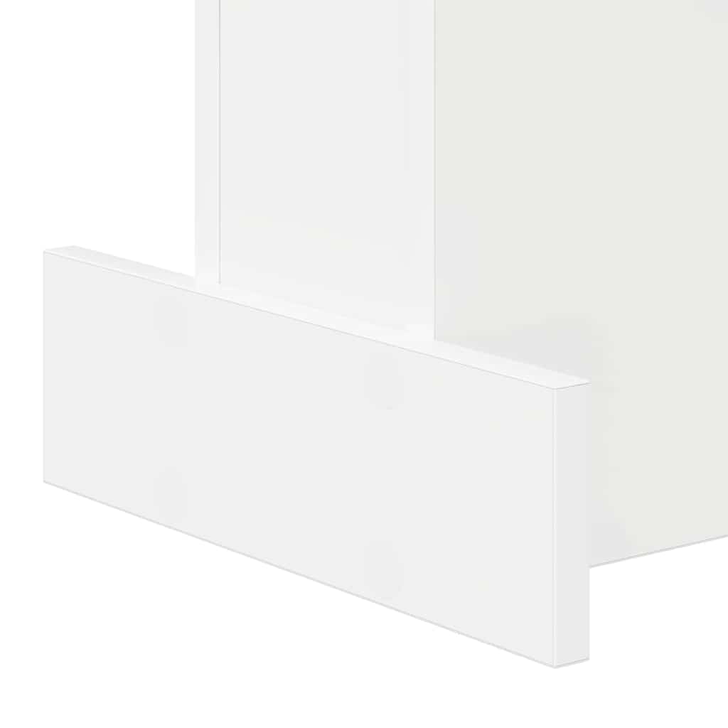 End Table Λευκό 35,5 x 35 x 40 εκ Επεξεργασμένο ξύλο - Pakobazaar