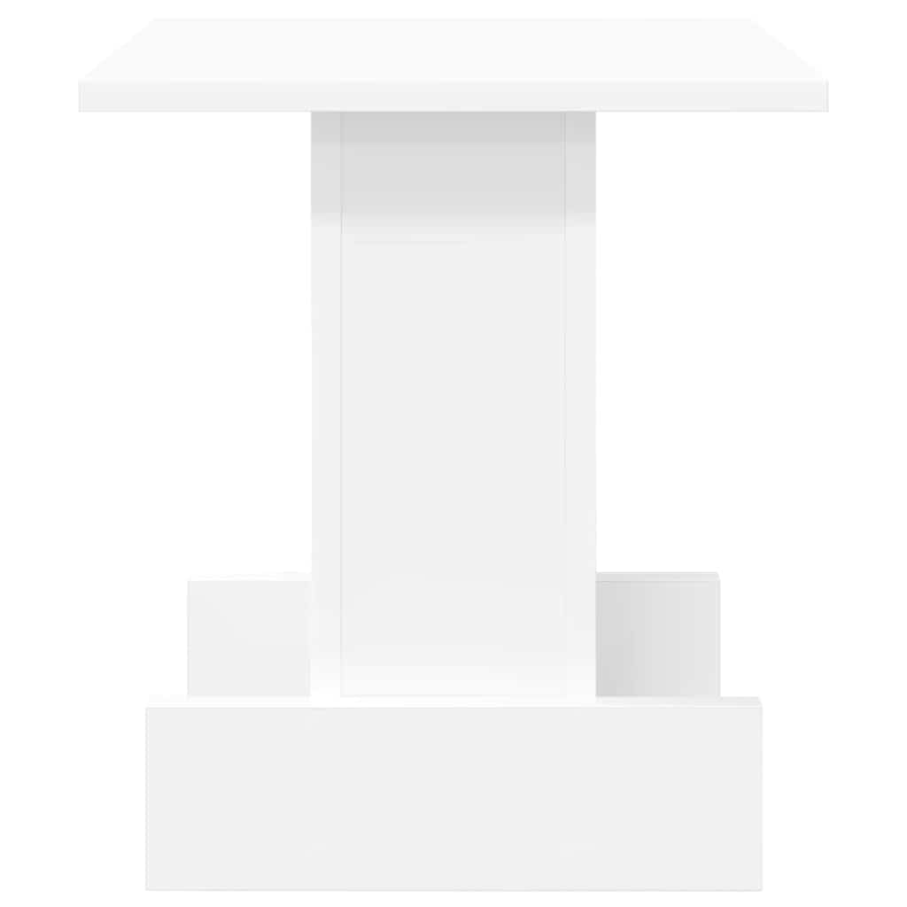 End Table Λευκό 35,5 x 35 x 40 εκ Επεξεργασμένο ξύλο - Pakobazaar