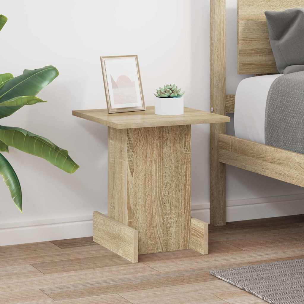 End Table Δρύς Sonoma 35,5 x 35 x 40 εκ Επεξεργασμένο ξύλο