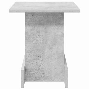 End Table Σκυρόδεμα Γκρι 35,5 x 35 x 40 εκ Επεξεργασμένο Ξύλο