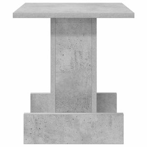 End Table Σκυρόδεμα Γκρι 35,5 x 35 x 40 εκ Επεξεργασμένο Ξύλο