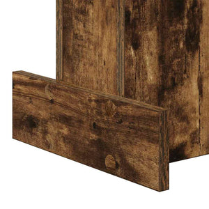 End Table Καπνιστό Δρύς 35,5 x 35 x 40 εκ Επεξεργασμένο ξύλο - Pakobazaar