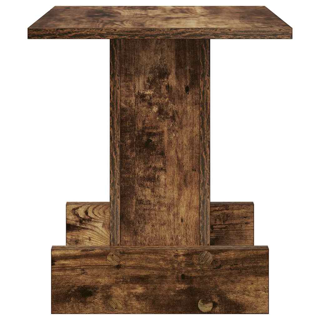 End Table Καπνιστό Δρύς 35,5 x 35 x 40 εκ Επεξεργασμένο ξύλο - Pakobazaar